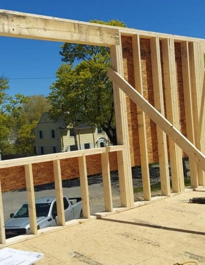 Foundations of a wall and windows - contractors Windham NH