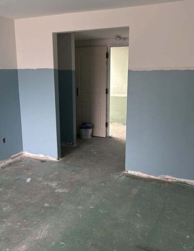 Interior of a new house in progress - contractor Nashua NH